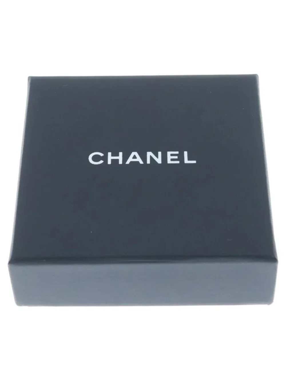 Chanel CC Logo Brooch Pin Badge Rhinestone Pink Gold 05P